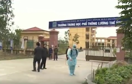 Trường THPT Lương Thế Vinh - nơi nữ sinh Đ.T.X tử vong do vi&ecirc;m m&agrave;ng n&atilde;o m&ocirc; cầu.