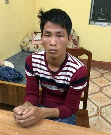 Đối tượng Vũ Đ&igrave;nh Long tại cơ quan chức năng