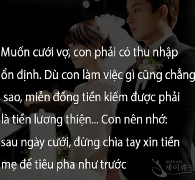 10 điều mẹ dặn con trai trước khi lấy vợ khiến d&acirc;n mạng gật g&ugrave;