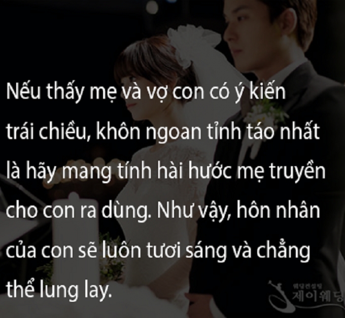 10 điều mẹ dặn con trai trước khi lấy vợ khiến d&acirc;n mạng gật g&ugrave;