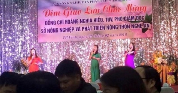 Vụ tiệc mừng tân Phó giám đốc Sở: "Chúng tôi vô cùng xấu hổ!"