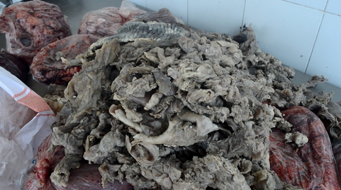 Tang vật bị cơ quan chức năng thu giữ.