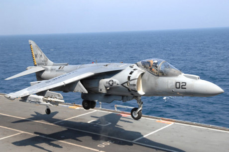 Ti&ecirc;m k&iacute;ch AV-8B của USMC. Ảnh:Wikiwand.
