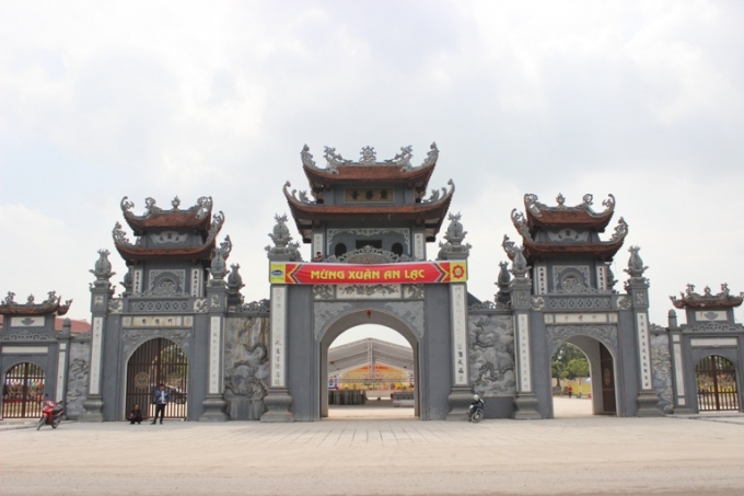 Ch&ugrave;a Tr&igrave;nh, nơi sẽ diễn ra lễ Khai Hội xu&acirc;n Y&ecirc;n Tử 2017.