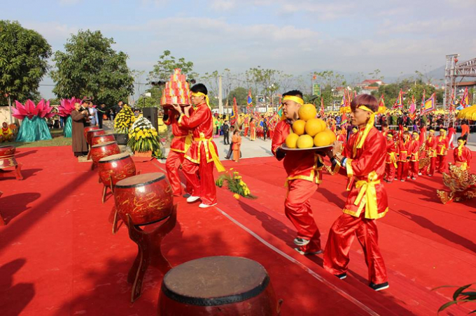 Quảng Ninh: Tưng bừng Lễ khai Hội xu&acirc;n Y&ecirc;n Tử 2017