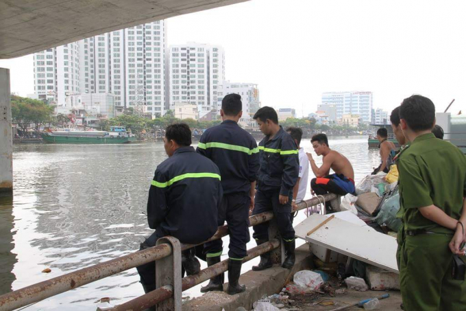 Hiện trường nơi xảy ra vụ việc.
