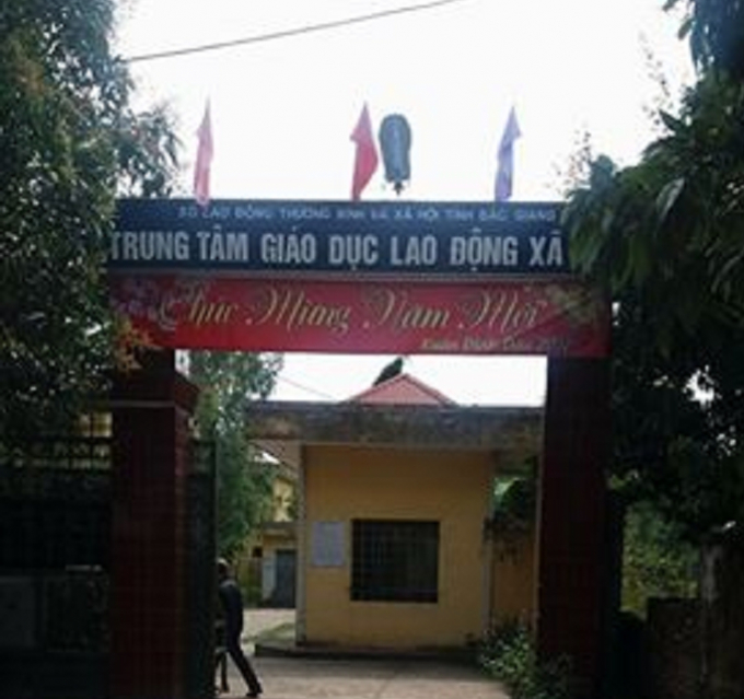 Trung t&acirc;m cai nghiện, nơi anh H. đang cai tự nguyện (Ảnh Lương Liễu).
