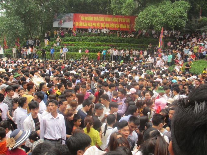 Lễ hội Đền H&ugrave;ng năm 2016.