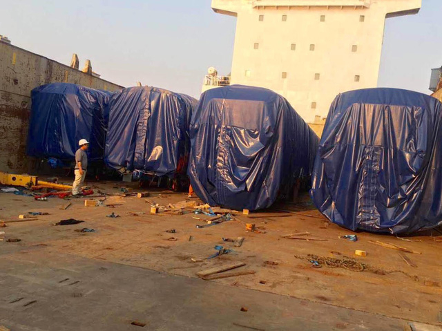 Cận cảnh đo&agrave;n t&agrave;u đường sắt C&aacute;t Linh - H&agrave; Đ&ocirc;ng đ&atilde; về Việt Nam