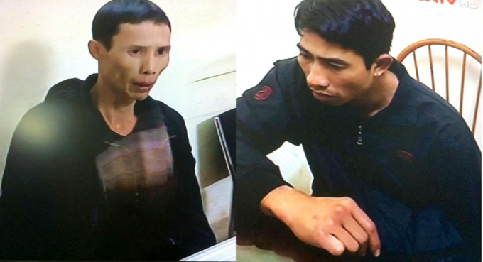 Hai hung thủ đ&atilde; g&acirc;y ra vụ giết người v&agrave; cướp t&agrave;i sản đ&atilde; bị bắt giữ v&agrave; khai nạận h&agrave;nh vi của m&igrave;nh trước cơ quan chức năng.