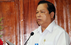 Chủ tịch tỉnh B&igrave;nh Phước Nguyễn Văn Trăm. Ảnh:&nbsp;Phước Tuấn.