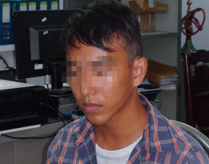 Đối tượng Trần Quốc Tiến. (Ảnh: Ph&aacute;p luật x&atilde; hội)