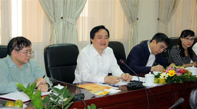 Bộ trưởng Ph&ugrave;ng Xu&acirc;n Nhạ mong rằng gi&aacute;o dục Ninh Thuận sẽ l&agrave; điểm s&aacute;ngtrong to&agrave;n ng&agrave;nh về nề nếp, kỷ cương.