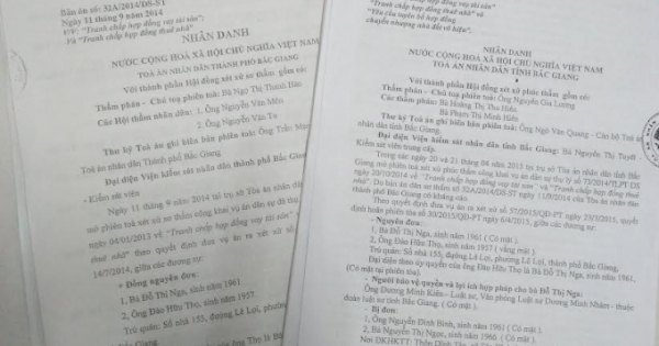 Bỗng nhiên mất trắng căn nhà: Tòa Bắc Giang tuyên án thiếu căn cứ pháp lý