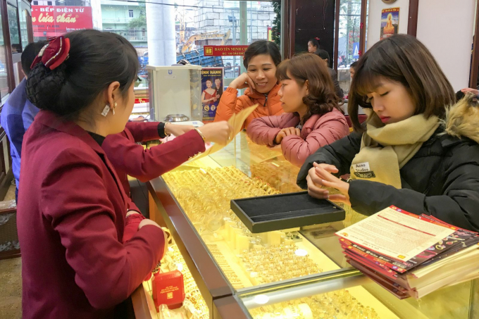 Gi&aacute; v&agrave;ng h&ocirc;m nay 24/2 tăng mạnh. Ảnh: BTMC.