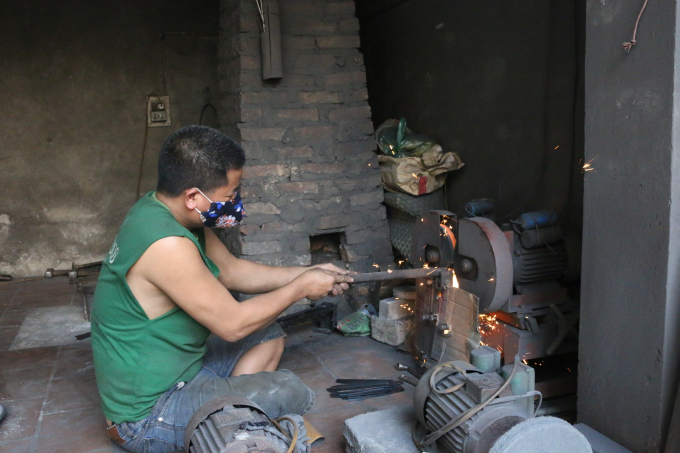 &Ocirc;ng Trinh thuộc lớp thợ l&acirc;u năm của l&agrave;ng chia sẻ:&nbsp;