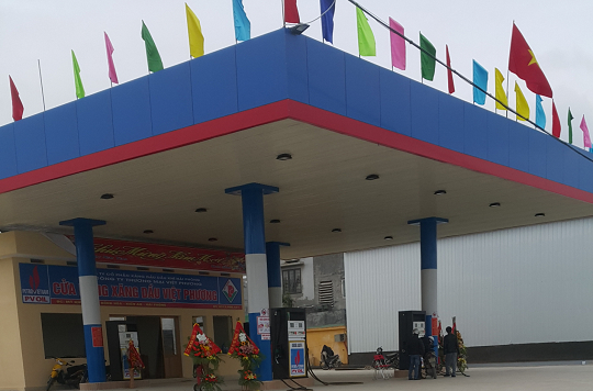 Hải Ph&ograve;ng: Chưa được c&acirc;́p phép, c&acirc;y xăng ngang nhi&ecirc;n hoạt động