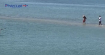 Phú Yên: Độc đáo con đường trên biển ở Vịnh Xuân Đài