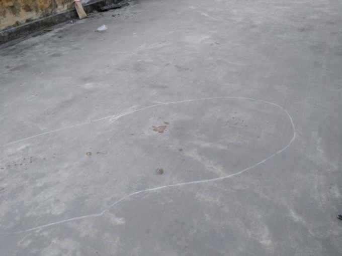 Hiện trường xảy ra vụ trọng &aacute;n. (Ảnh: b&aacute;o Người đưa tin)