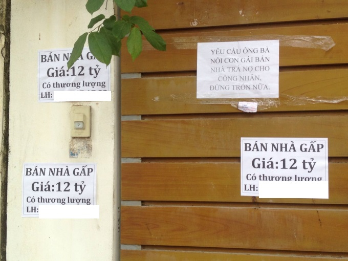 Nội dung nh&oacute;m n&agrave;y rao b&aacute;n căn nh&agrave; của gia đ&igrave;nh &ocirc;ng Kim đang ở.