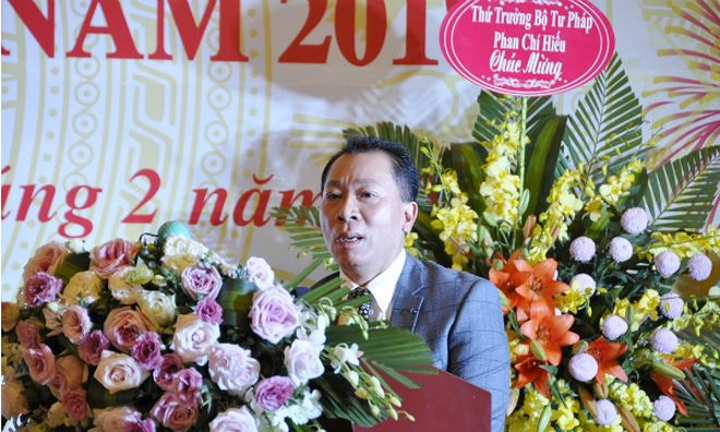 TS. Đ&agrave;o Văn Hội - Tổng Bi&ecirc;n tập B&aacute;o Ph&aacute;p luật Việt Nam ph&aacute;t biểu kết th&uacute;c Hội nghị.