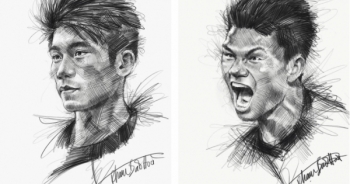 Trọn bộ tranh ký họa dàn cầu thủ "cực phẩm" U23 Việt Nam