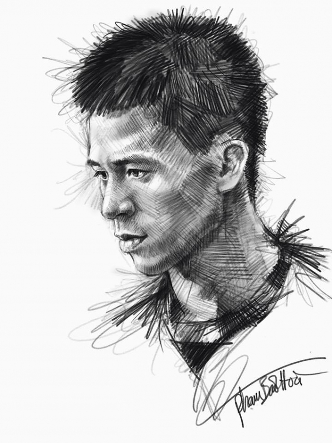 Đ&igrave;nh Trọng - ch&agrave;ng cầu thủ đ&aacute; hay, đẹp trai như T&acirc;y!