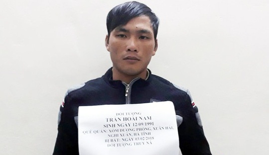 Hà Tĩnh: Bắt đối tượng trốn nã về quê ăn Tết