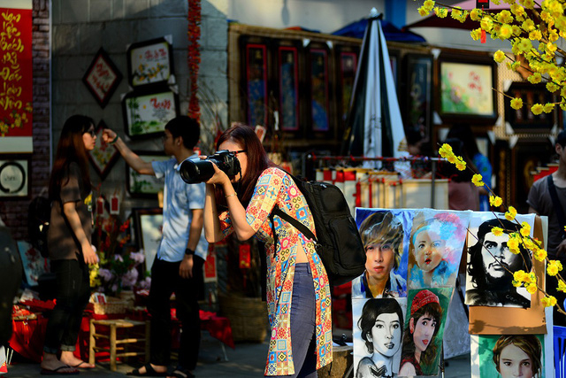 Đ&acirc;y cũng l&agrave; dịp để những người m&ecirc; chụp ảnh