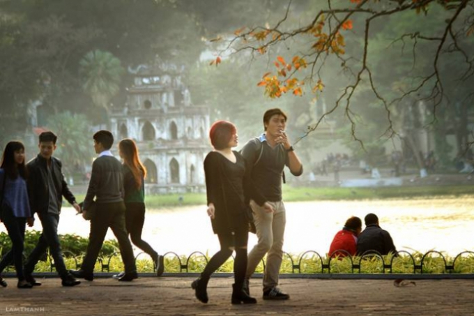 Miền bắc hửng nắng trước khi mưa r&eacute;t.