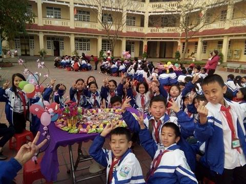 Đ&acirc;y l&agrave; chương tr&igrave;nh thường ni&ecirc;n của nh&agrave; trường.