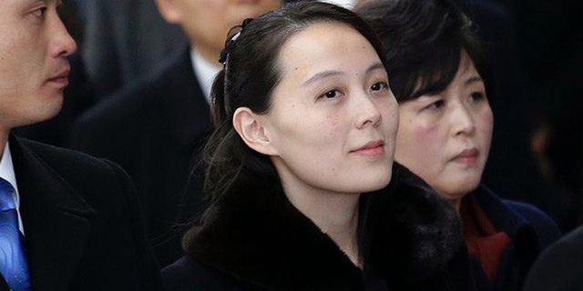 C&ocirc; Kim Yo-jong đến S&acirc;n bay Quốc tế Icheon (H&agrave;n Quốc) v&agrave;o h&ocirc;m 9-2. Ảnh: AP