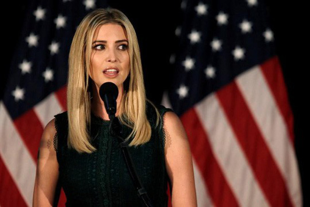 Ivanka Trump - con g&aacute;i Tổng thống Mỹ Donald Trump. Ảnh: Reuters