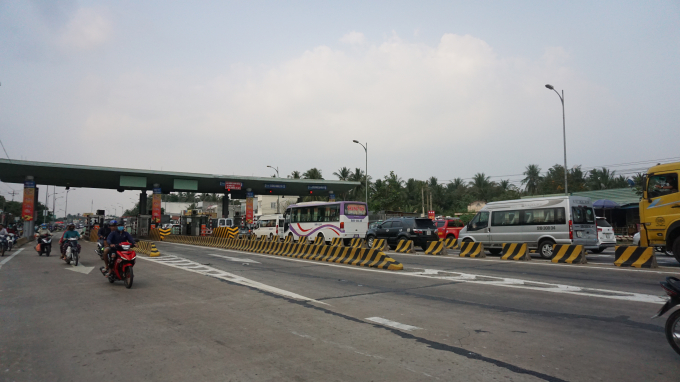 BOT Rạch Miễu xả trạm.