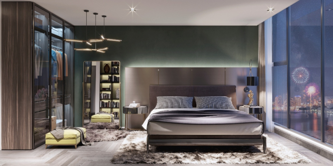 Cho&aacute;ng ngợp với kh&ocirc;ng gian nội thất đầy c&aacute; t&iacute;nh của căn hộ đẳng cấp b&ecirc;n Hồ T&acirc;y