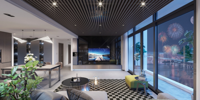 Cho&aacute;ng ngợp với kh&ocirc;ng gian nội thất đầy c&aacute; t&iacute;nh của căn hộ đẳng cấp b&ecirc;n Hồ T&acirc;y