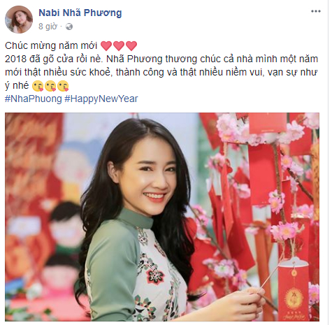 Nh&atilde; Phương ch&uacute;c mọi người nhiều sức khỏe, th&agrave;nh c&ocirc;ng, niềm vui v&agrave; vạn sự như &yacute;.
