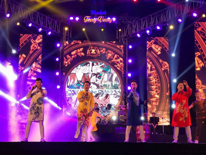 Chương tr&igrave;nh nghệ thuật phục vụ nh&acirc;n d&acirc;n v&agrave;o đ&ecirc;m Giao&nbsp;thừa do Nh&agrave; h&aacute;t Trưng Vương&nbsp;tối 30 Tết.