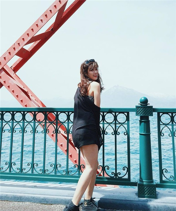 H&agrave; Kiều Oanh &ndash; Hoa kh&ocirc;i du học sinh Việt tại Nhật năm 2015.