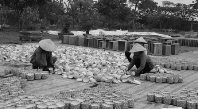 Những l&agrave;ng nghề đan cỏ th&agrave;nh tiền