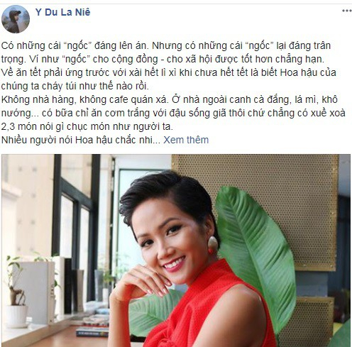 Hoa hậu H'Hen Ni&ecirc; bị người giấu mặt 'tố' sự thật sốc sau khi đăng quang