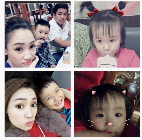 Gia đ&igrave;nh c&ugrave;ng chụp ảnh &ldquo;tự sướng&rdquo;