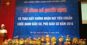 Đã phát hiện ứng viên phó giáo sư được công nhận nhưng thiếu tiêu chuẩn