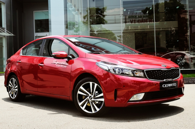 Kia Cerato b&aacute;n ra thị trường 1.183 chiếc trong th&aacute;ng 1/2018.