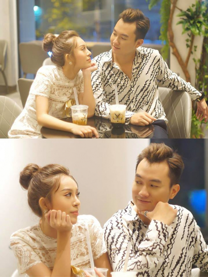 Hồng Anh Kichi v&agrave; bạn trai.