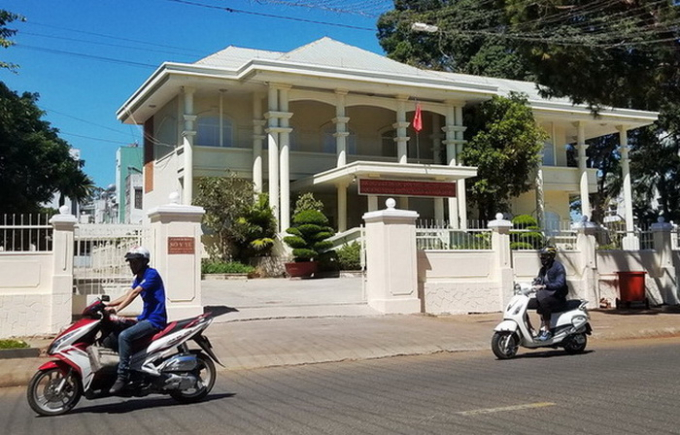 Trụ sở Sở Y tế tỉnh Gia Lai - nơi b&aacute;n hồ sơ mời thầu c&ocirc;ng tr&igrave;nh cấp nước v&agrave; vệ sinh Trạm Y tế.