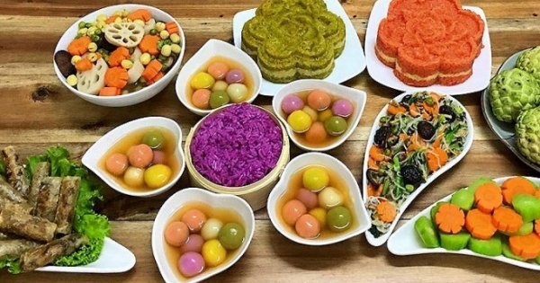 Triết lý Nhân quả trong mâm cỗ nhà chùa mùng 1 Tết