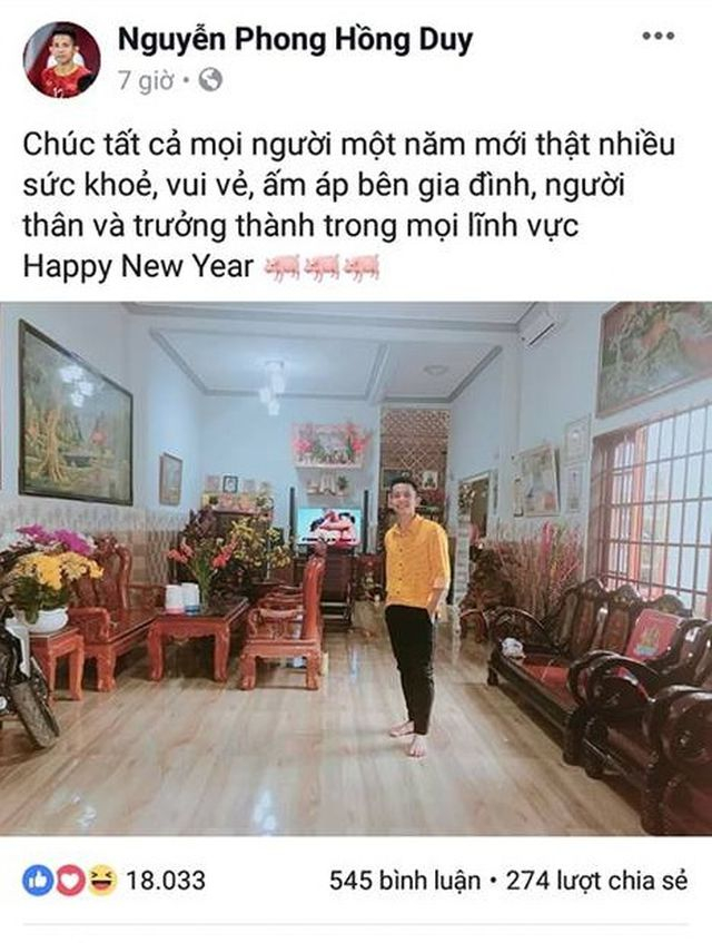 Hồng Duy mong mọi người sẽ trưởng th&agrave;nh trong mọi lĩnh vực.