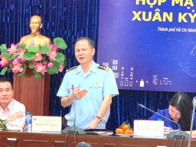&Ocirc;ng Đinh Ngọc Thắng, Cục trưởng Cục Hải quan TPHCM.&nbsp;