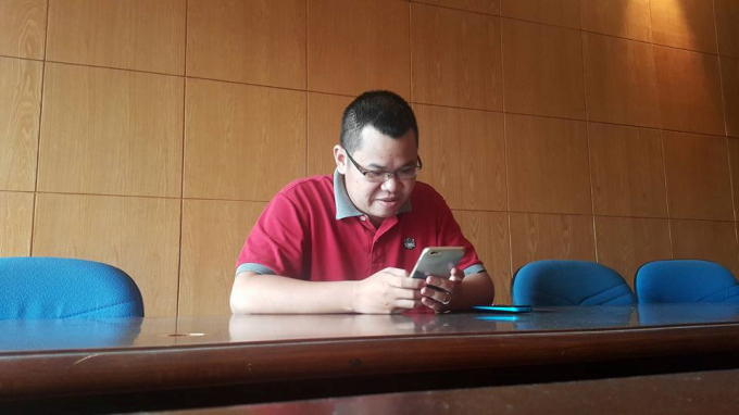 Nh&agrave; b&aacute;o Trịnh L&ecirc; Nam.